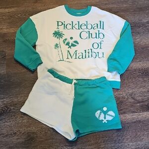 2-pc Grayson/Threads Pickleball Club of Malibu Sweatshirt and Shorts Set